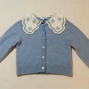 &Other Stories Peter Pan Collar Cardigan